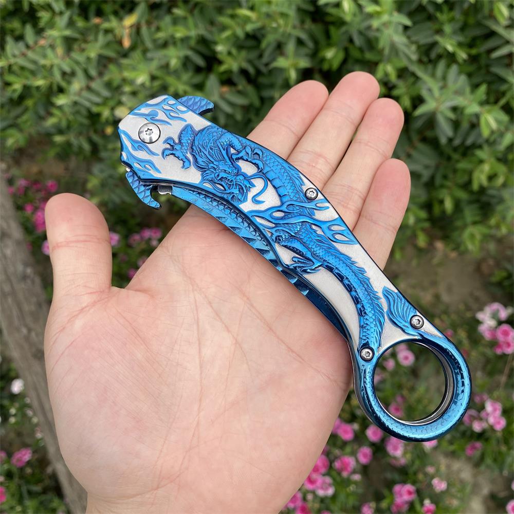 Eastern Dragon Folding Knife