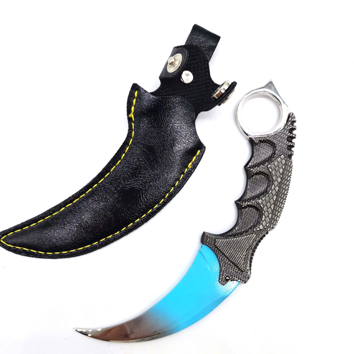 Blunt Blade M9 Bayonet Karambit Metal Game Replica
