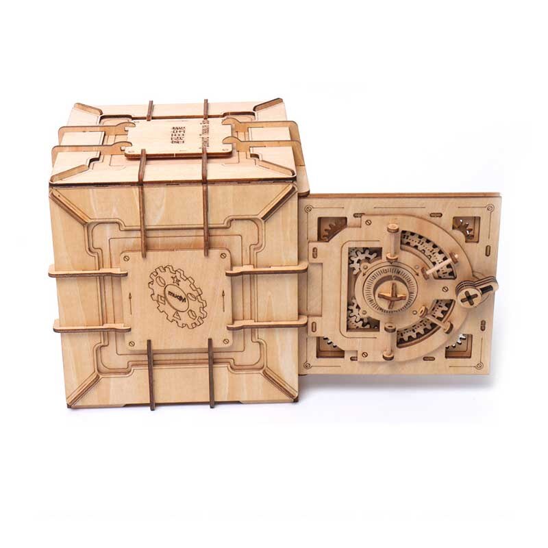 Creative Pandora Box Wooden Model Kit Diy Girl Jewelry Storage Wooden Kit