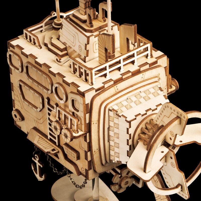 Diy Steampunk Robot Model Assembly Kits Present