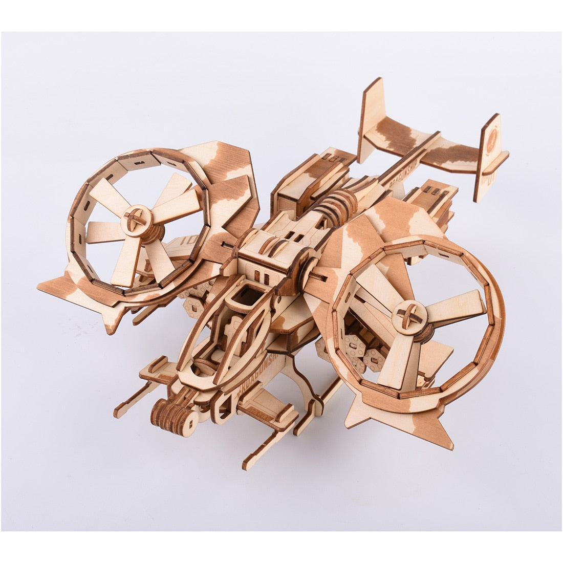 DIY 3D Wooden Jigsaw Airplaine Toys Model Kits