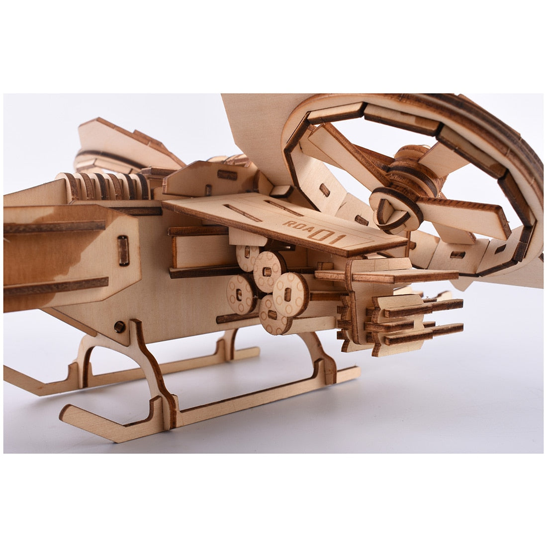 DIY 3D Wooden Jigsaw Airplaine Toys Model Kits