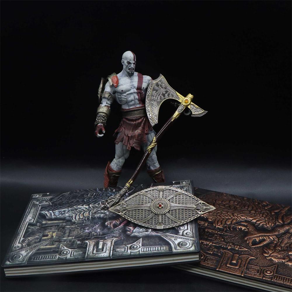 Metal Kratos Leviathan Axe Dauntless Shield Replica Display Model