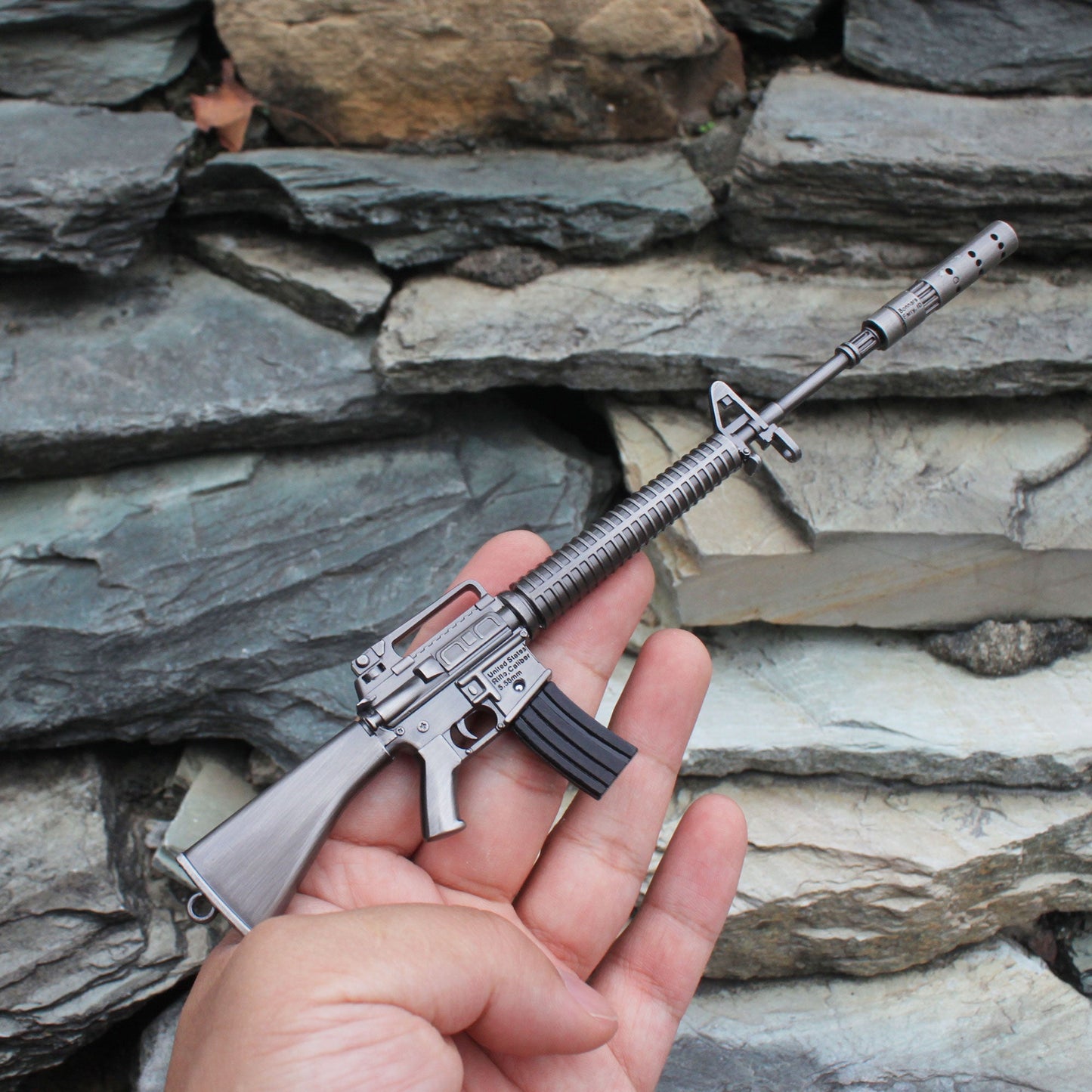 M16 Miniature Metal Gun 23CM/9.1"