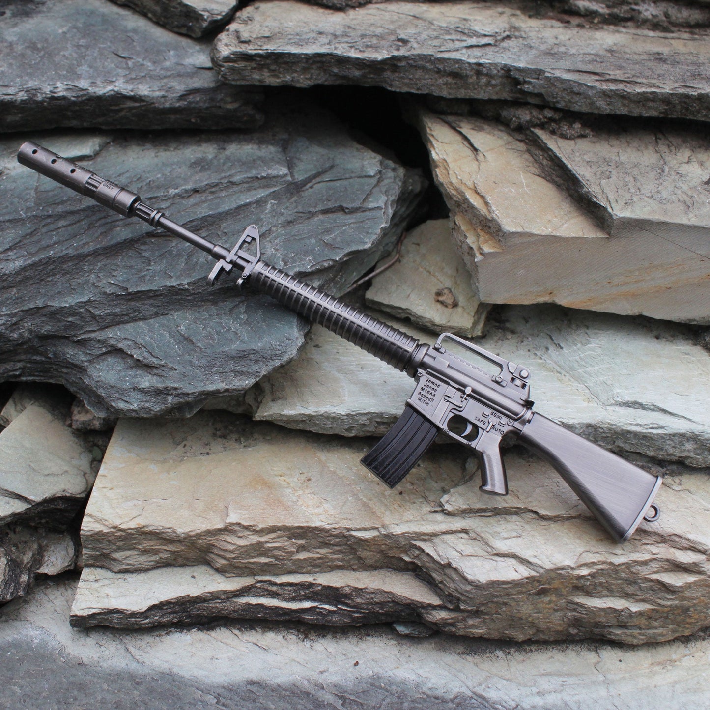 M16 Miniature Metal Gun 23CM/9.1"
