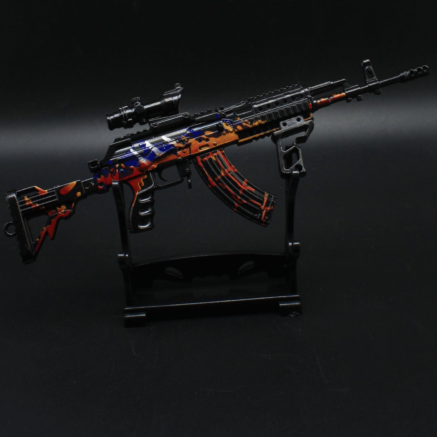 Metal Beryl M762 Miniature Assault Rifle Small Gun Model 17CM/6.7"