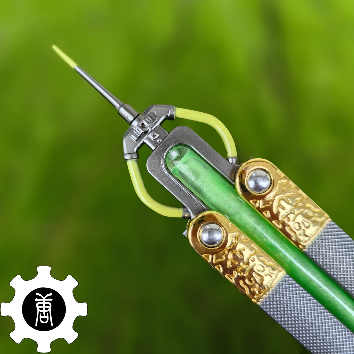 Octane Heirloom V3 Real Liquid Tube Octane Balisong Metal Replica