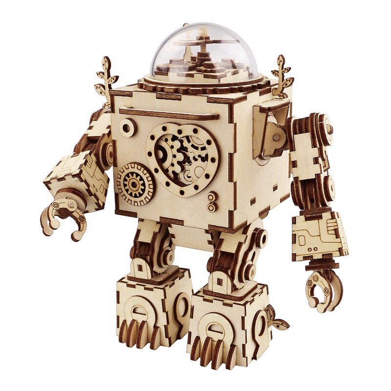 DIY 3D Wooden Puzzle Assembly Toy Model Kit