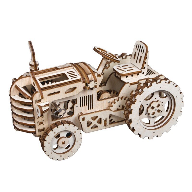 DIY 3D Wooden Puzzle Assembly Toy Model Kit