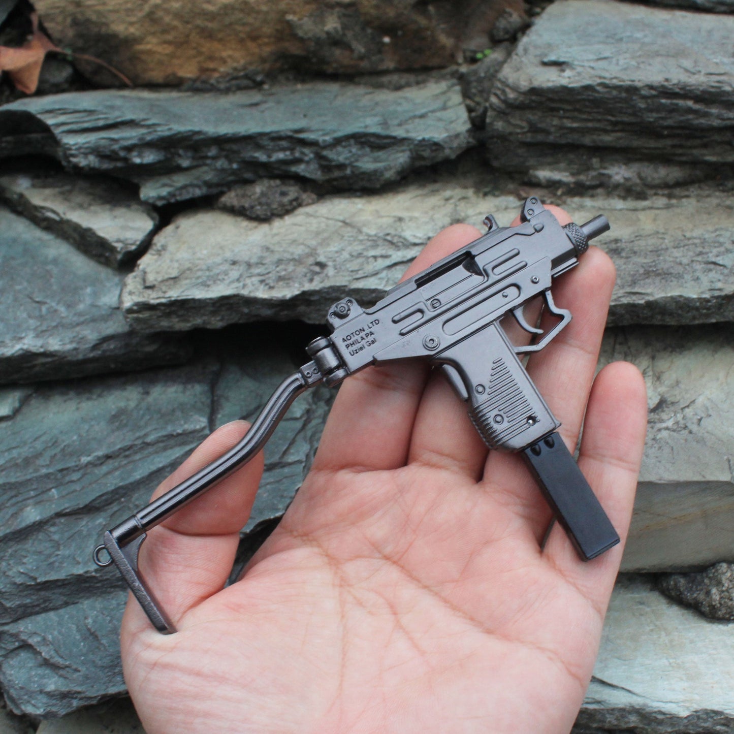 Uzi Submachine Miniature Gun 8CM/3.1"