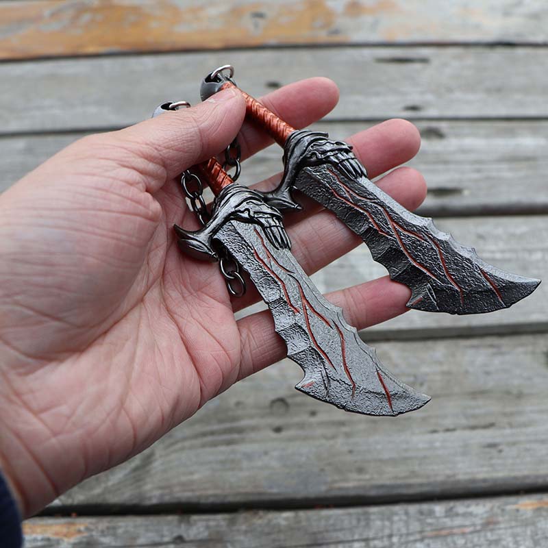Kratos Classic Weapon Chaos Blades Metal Blunt Model