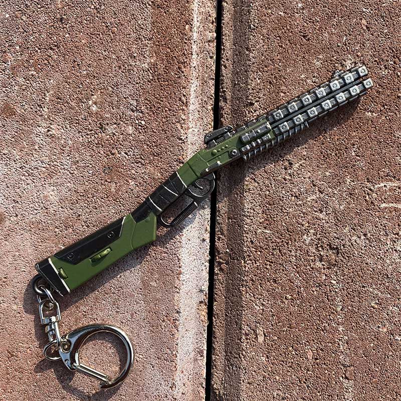 Hot Game Gun Keychain Charms On Sale