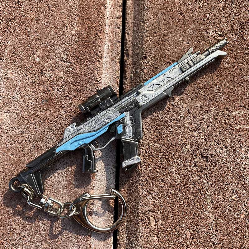 Hot Game Gun Keychain Charms On Sale