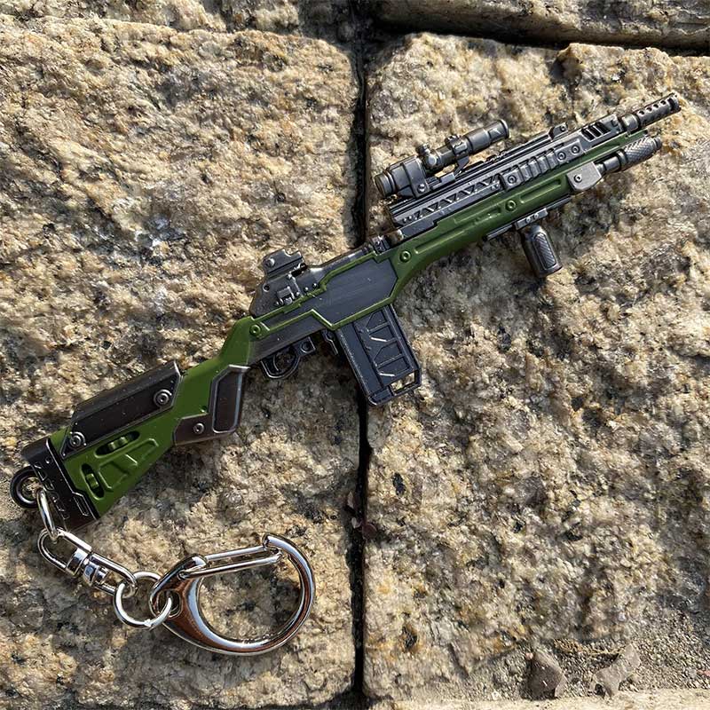 Hot Game Gun Keychain Charms On Sale