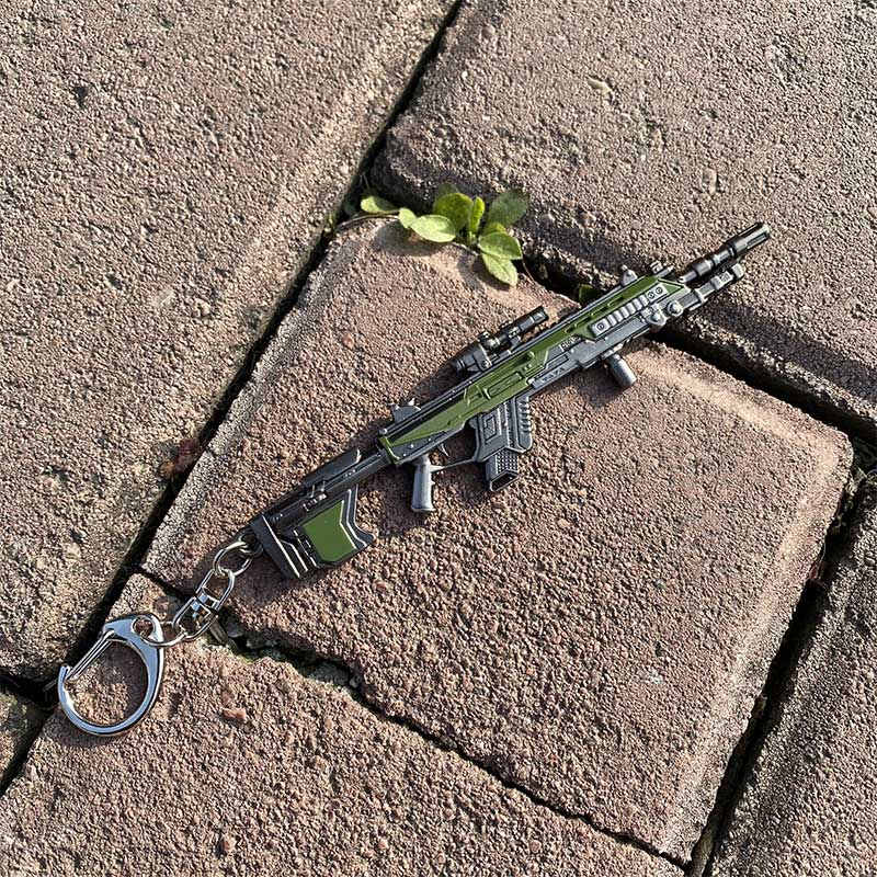 Hot Game Gun Keychain Charms On Sale