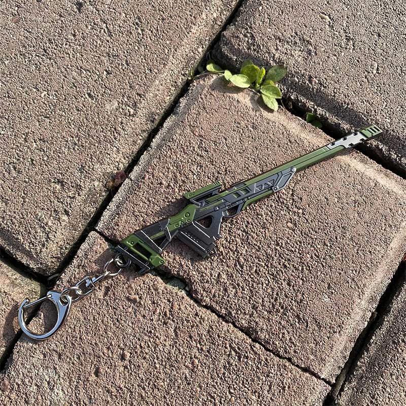 Hot Game Gun Keychain Charms On Sale