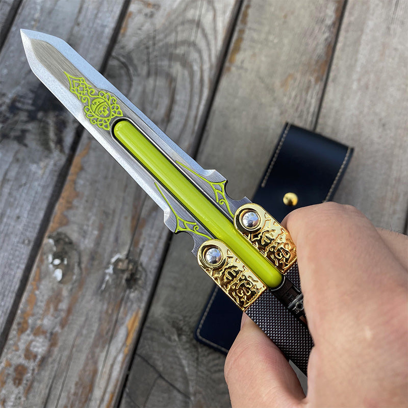 2nd Octane Balisong Metal Model-Octane Heirloom Replica