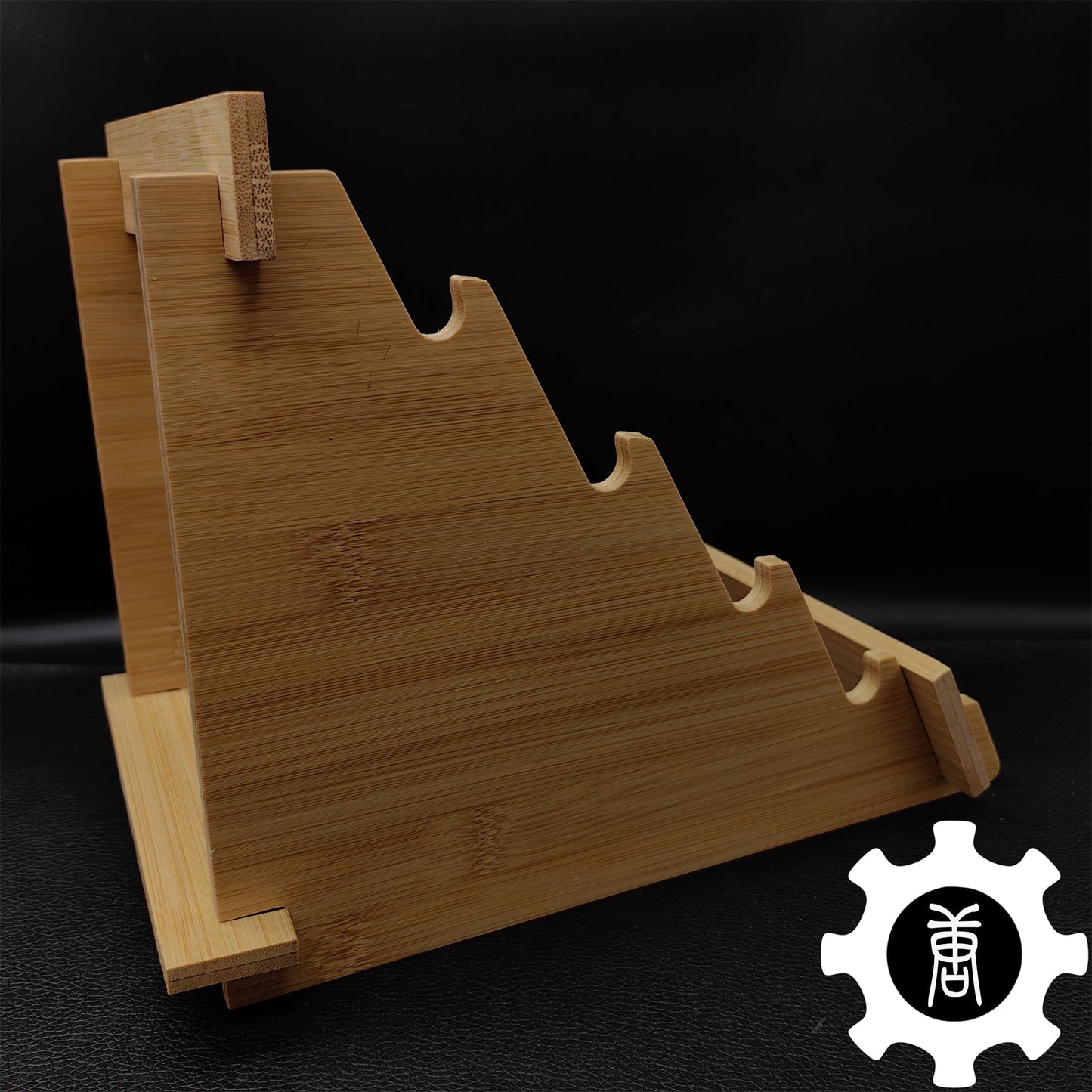 Heirloom Display Holder 4-Layer Wooden Stand