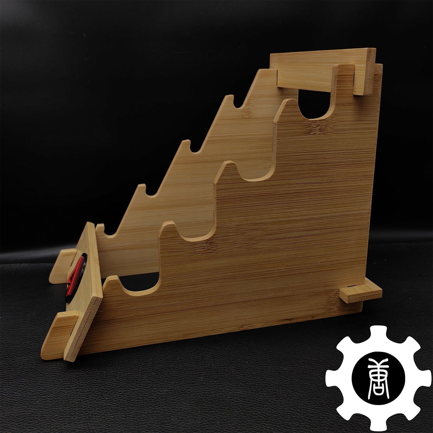 Heirloom Display Holder 4-Layer Wooden Stand