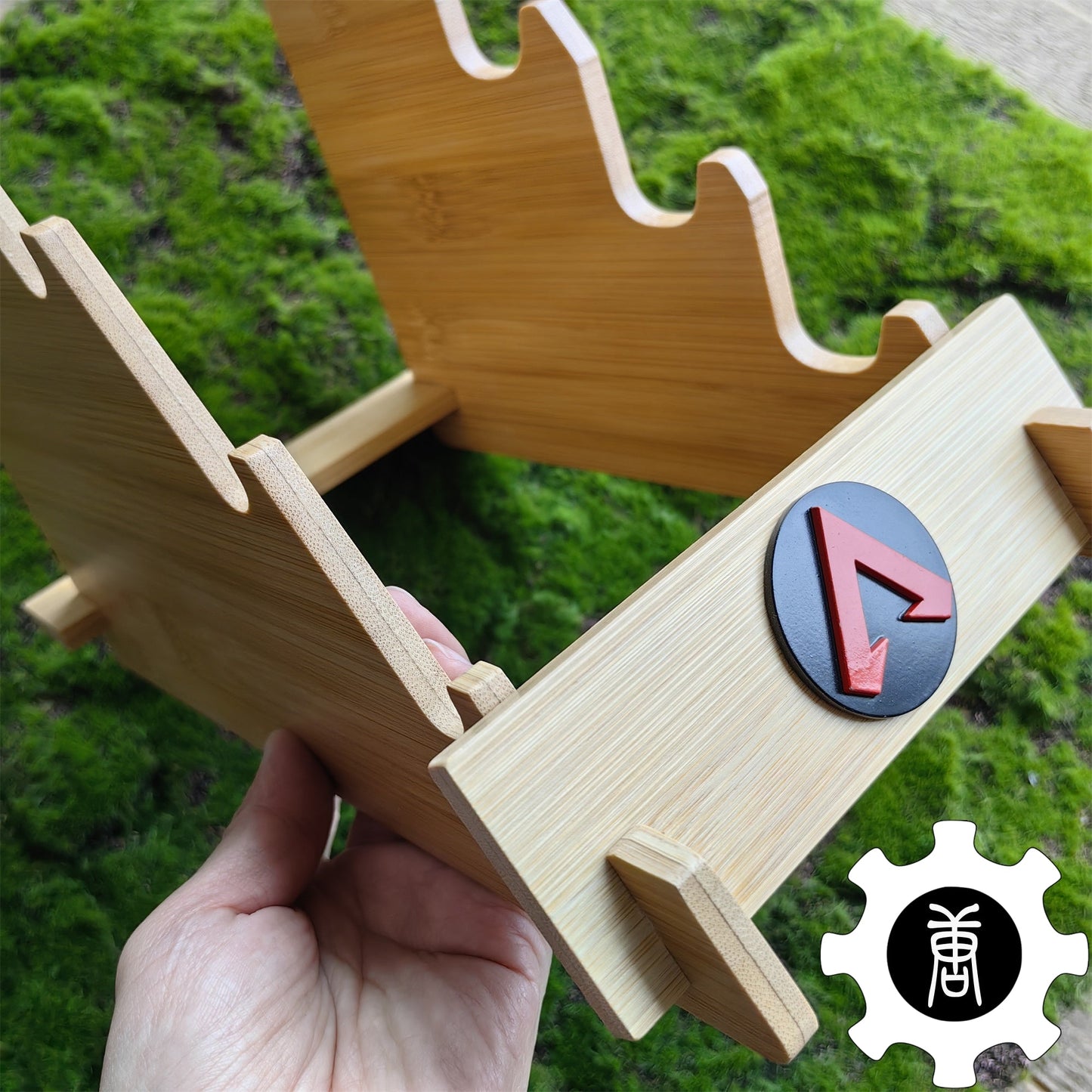 Heirloom Display Holder 4-Layer Wooden Stand