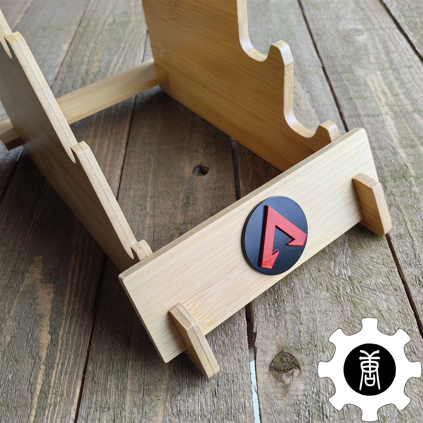 Heirloom Display Holder 4-Layer Wooden Stand