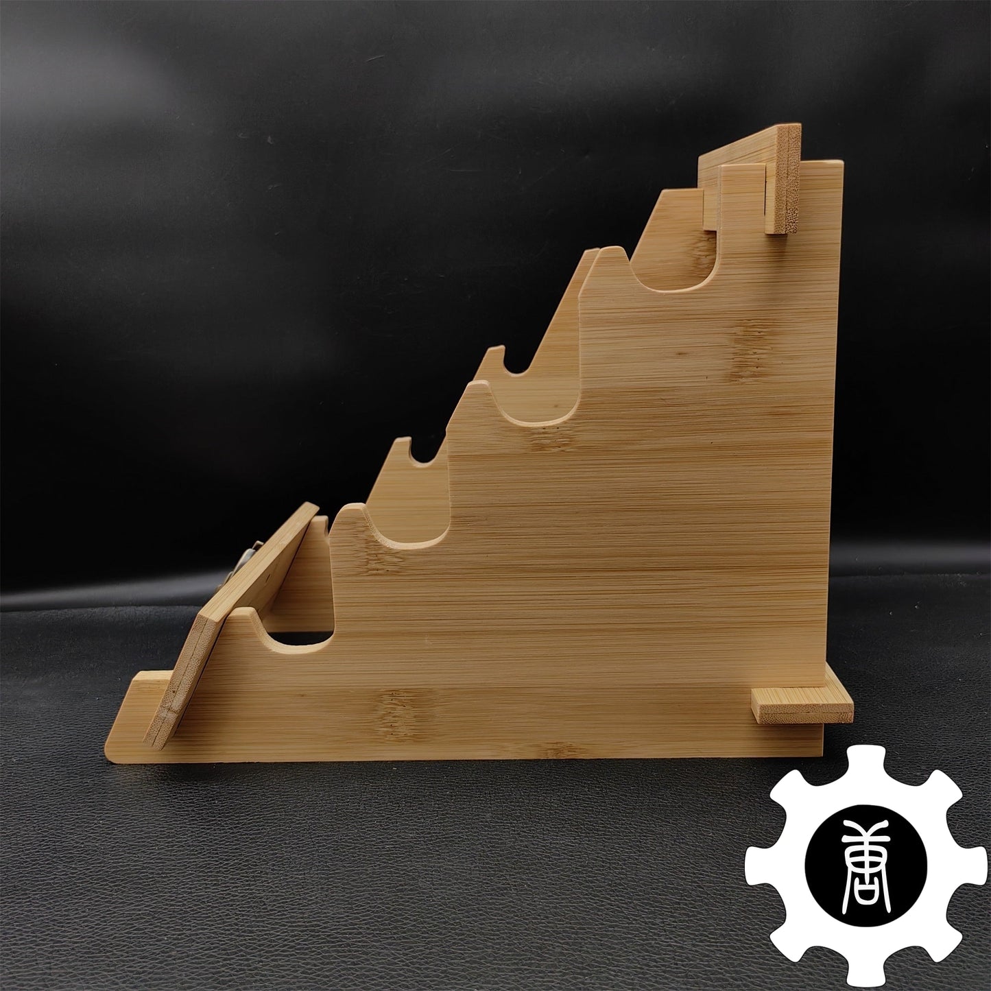 Heirloom Display Holder 4-Layer Wooden Stand