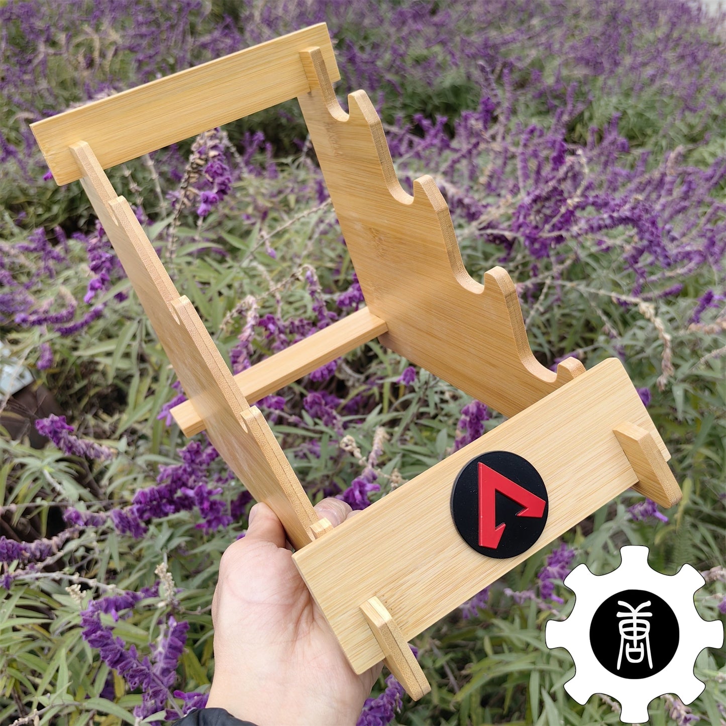 Heirloom Display Holder 4-Layer Wooden Stand