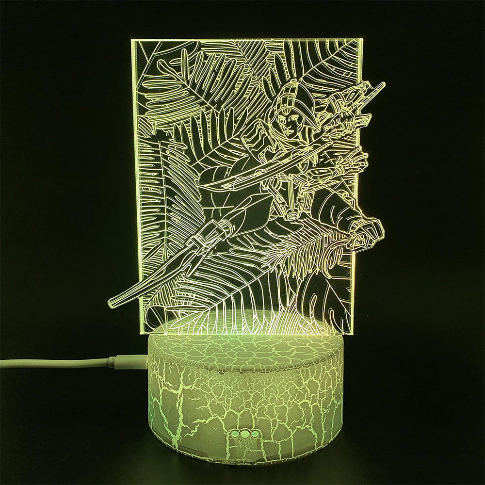 Customized Ash 3D Night Lamp