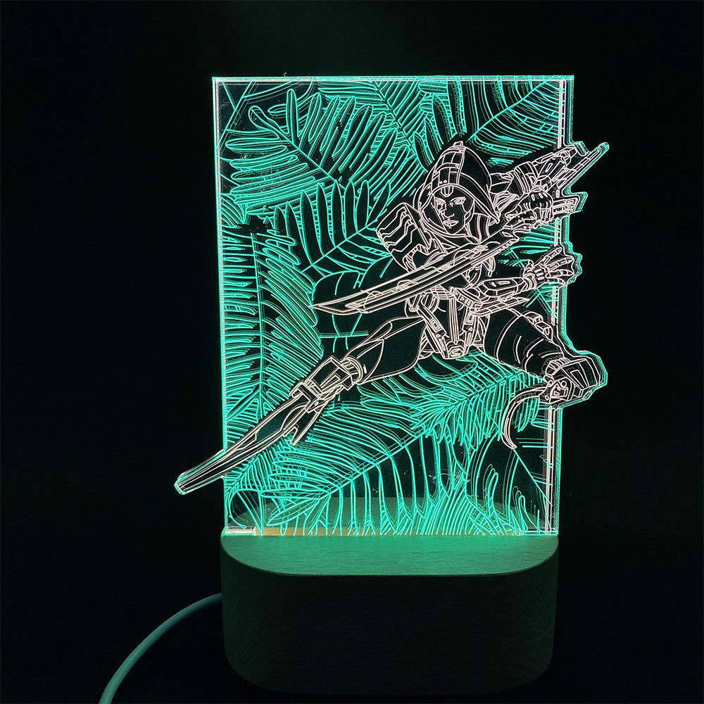 Customized Ash 3D Night Lamp