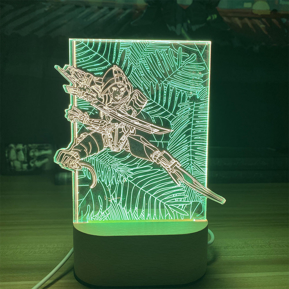 Customized Ash 3D Night Lamp