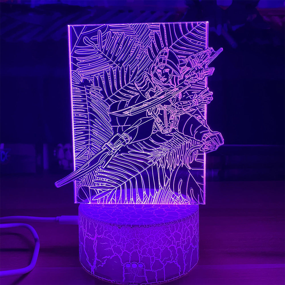 Customized Ash 3D Night Lamp