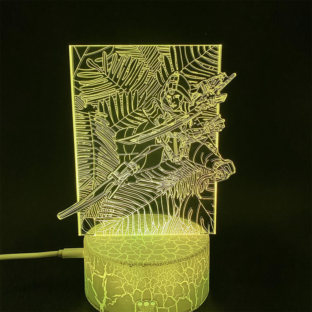 Customized Ash 3D Night Lamp