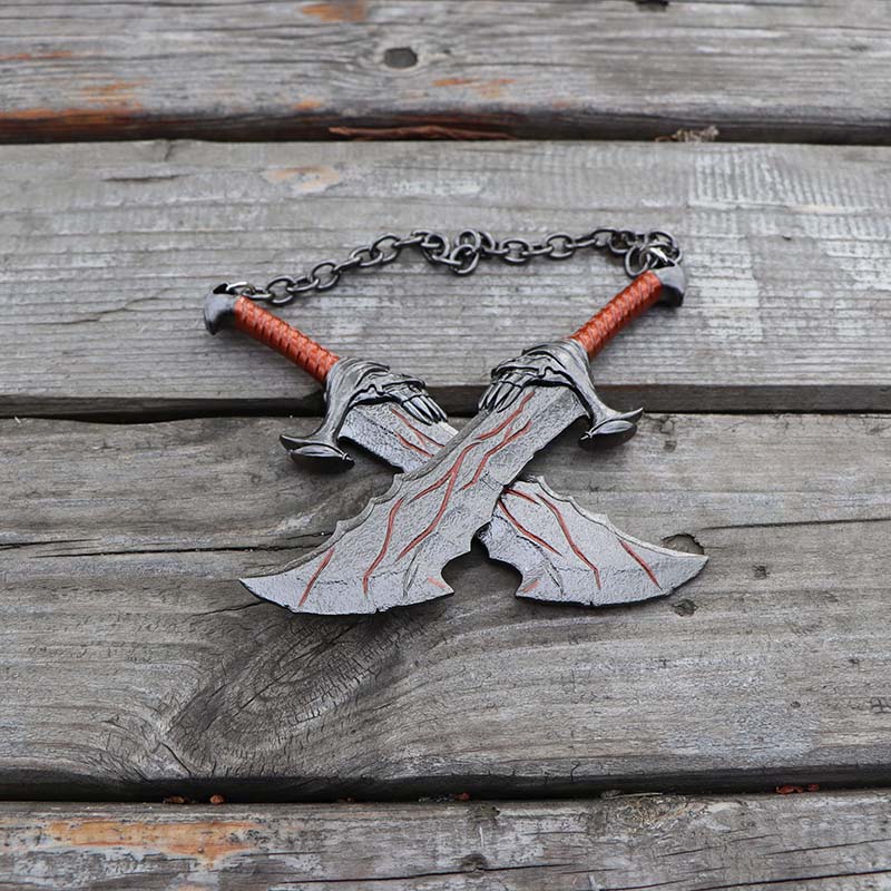 Kratos Classic Weapon Chaos Blades Metal Blunt Model