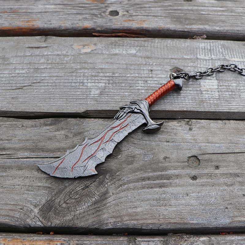 Kratos Classic Weapon Chaos Blades Metal Blunt Model