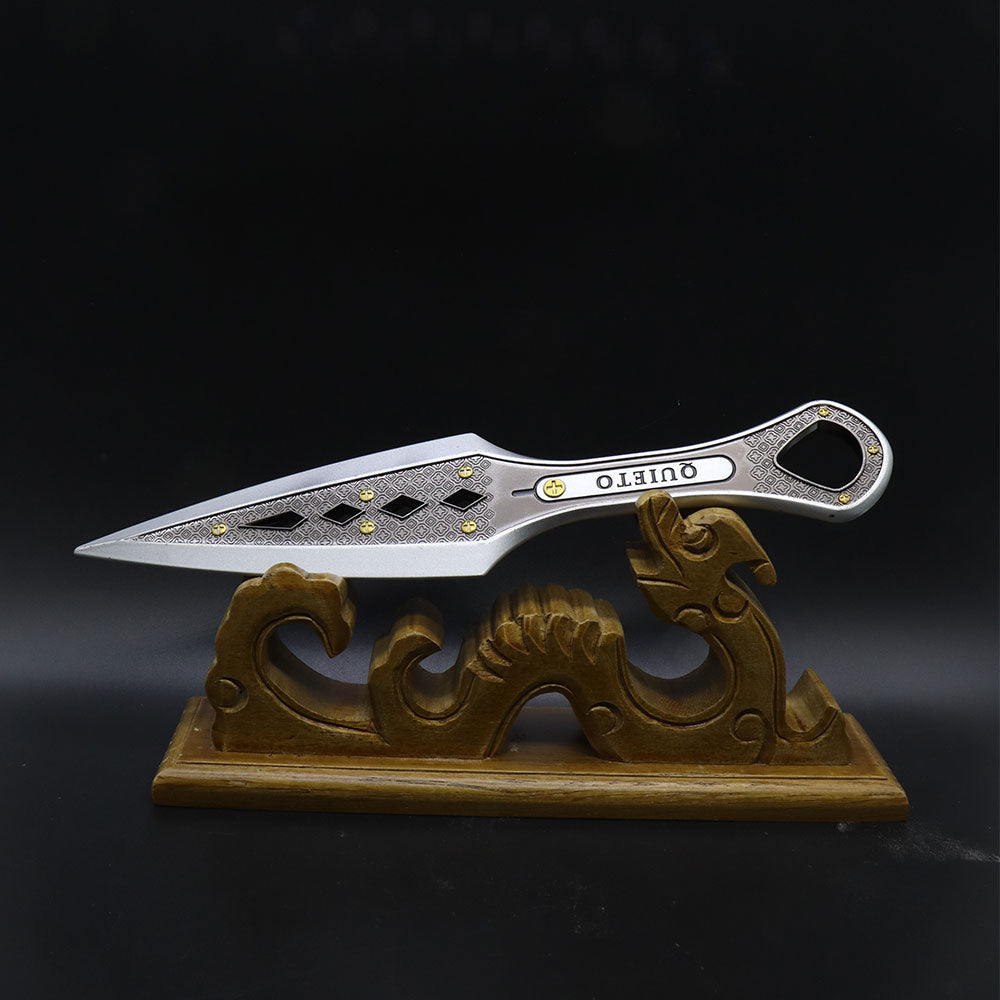 Wooden Dragon Totem Full-Size ACG Weapon Display Holder