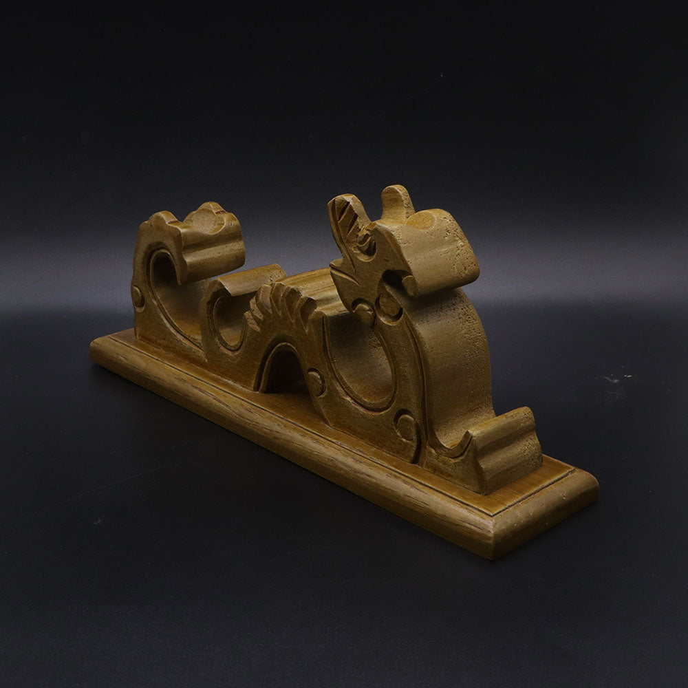 Wooden Dragon Totem Full-Size ACG Weapon Display Holder
