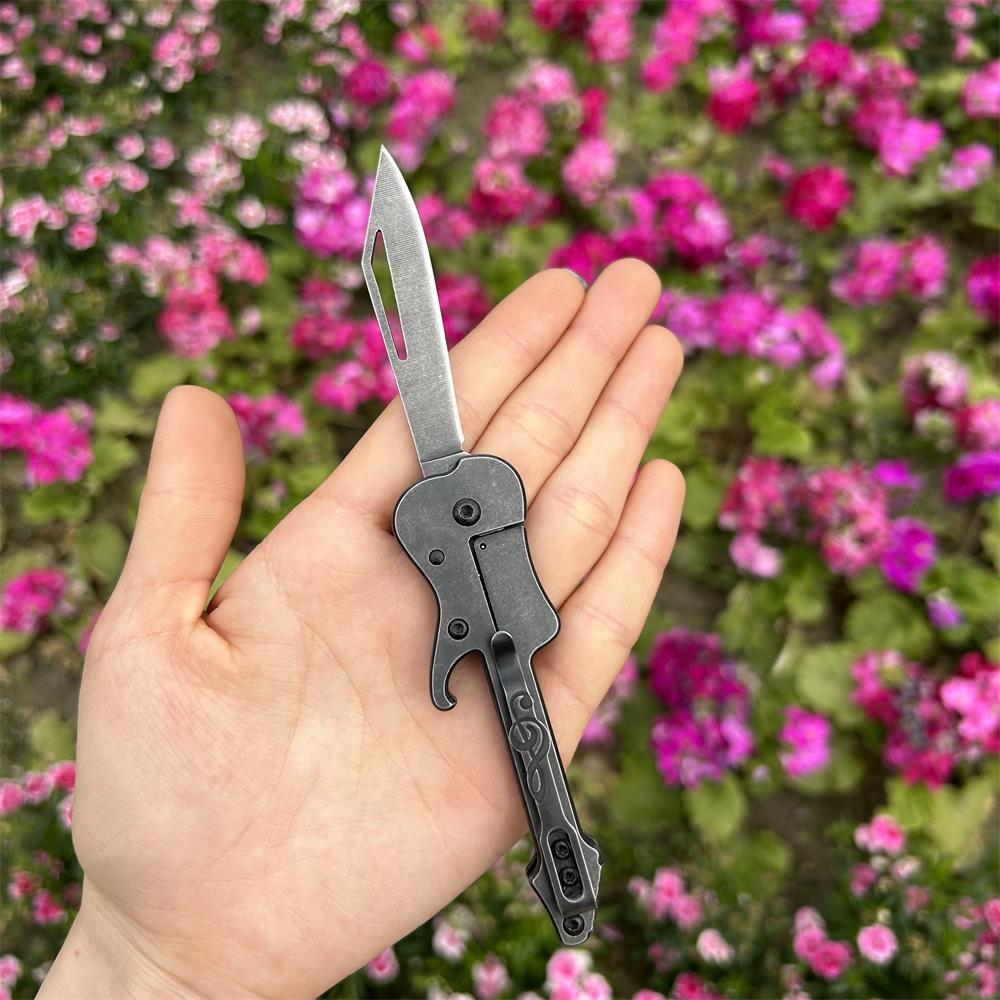 Guitar Folding Knife Tool