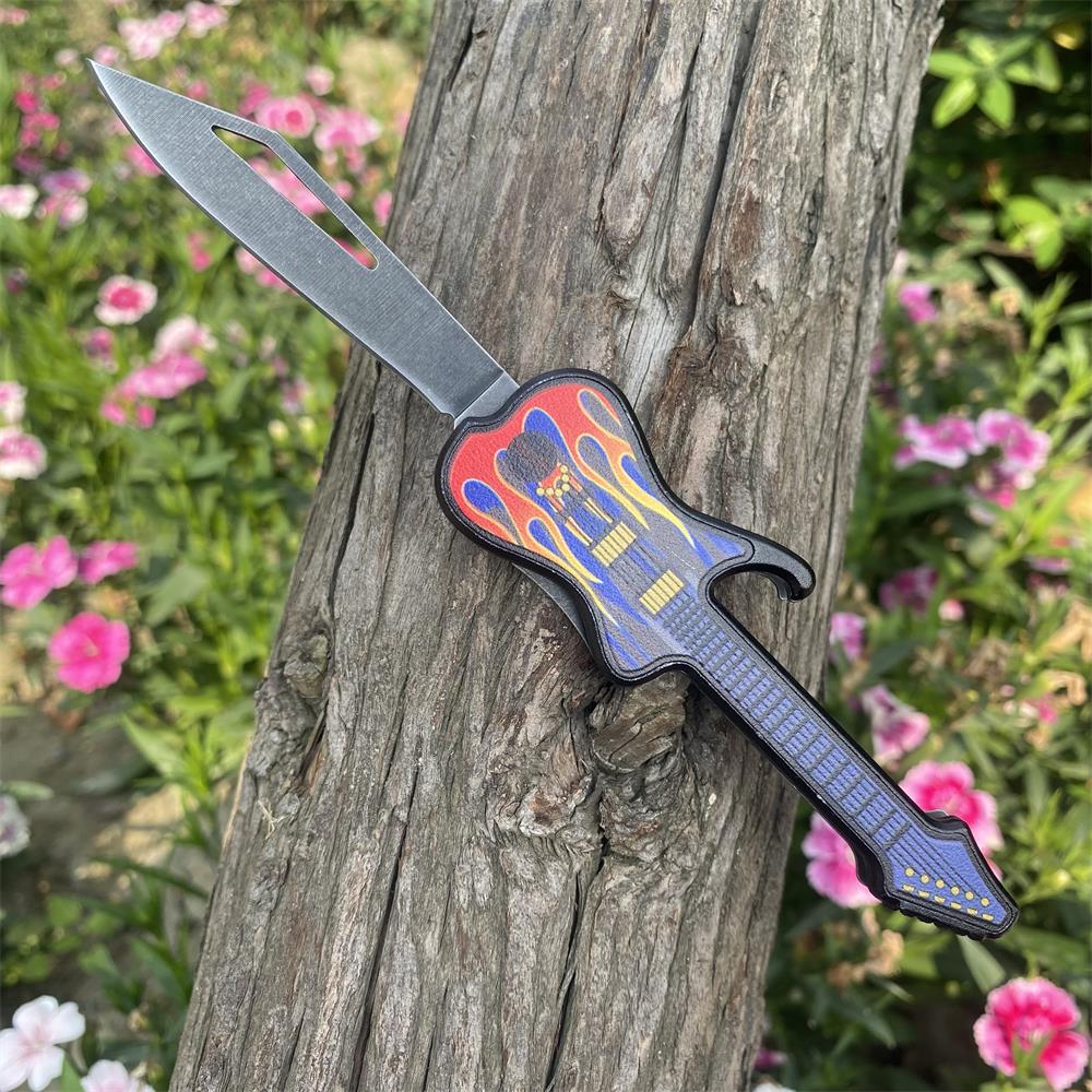 Guitar Folding Knife Tool