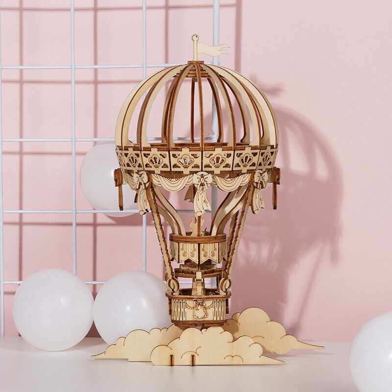 3D Hot Air Balloon Model Kit