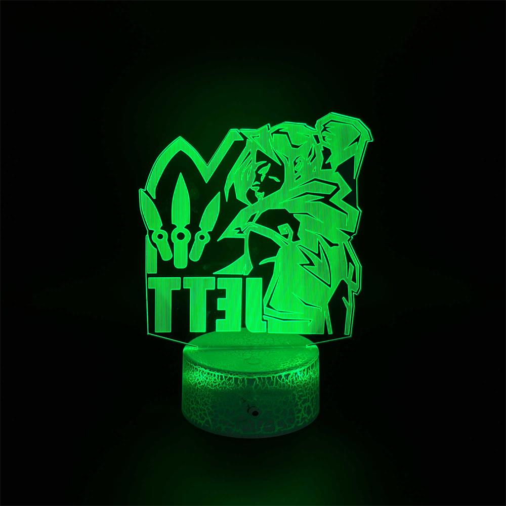 Customized Hot Game Characters 3D Night Lamp