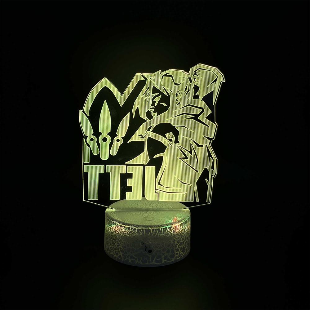 Customized Hot Game Characters 3D Night Lamp