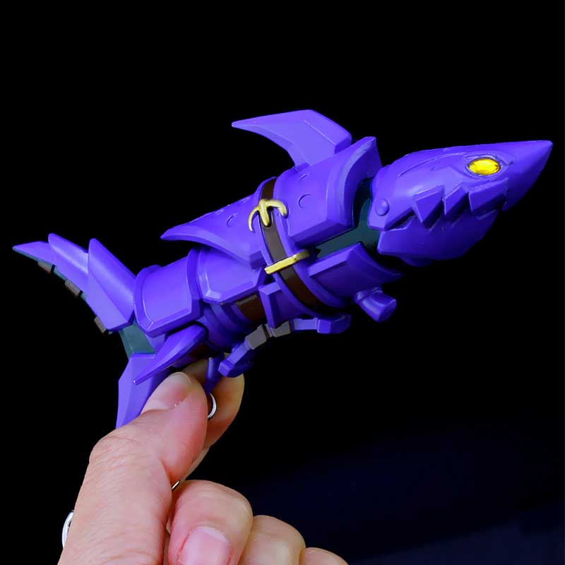 Jinx The Loose Cannon Weapon Shark Rocket Launcher Metal Model