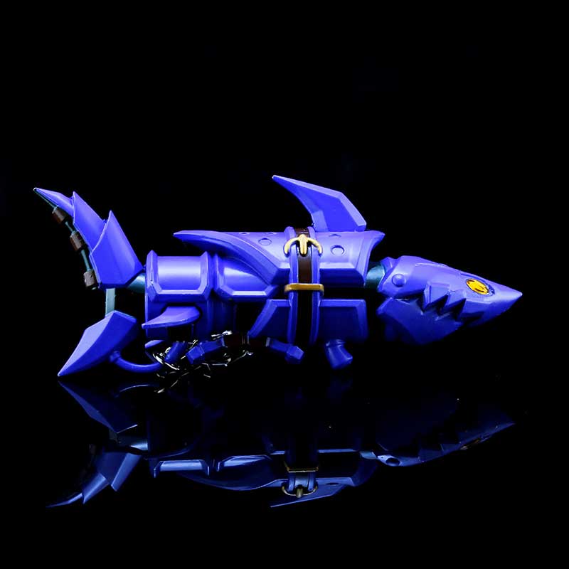 Jinx The Loose Cannon Weapon Shark Rocket Launcher Metal Model