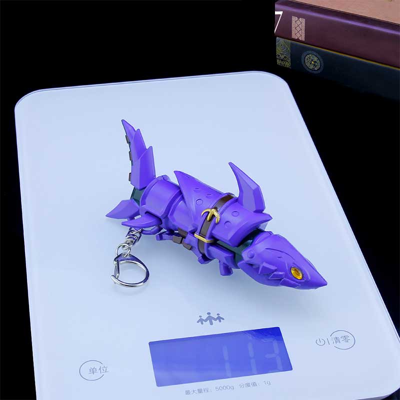 Jinx The Loose Cannon Weapon Shark Rocket Launcher Metal Model