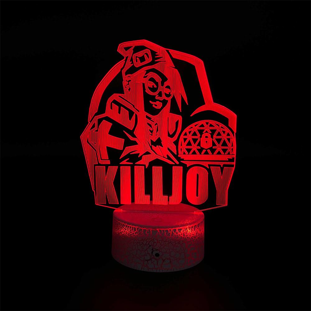 Customized Hot Game Characters 3D Night Lamp