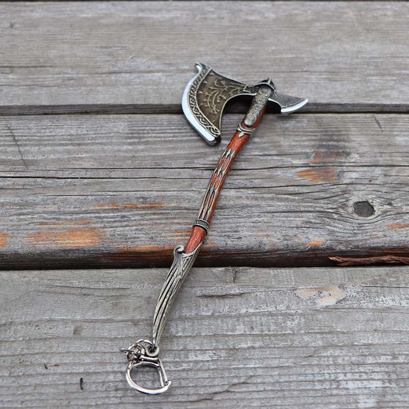 Kratos Leviathan Axe Metal Replica Display Model