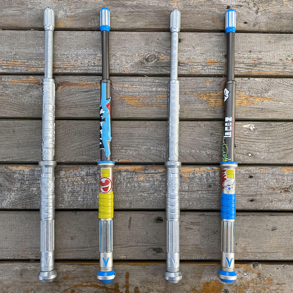 Lifeline Heirloom Shock Sticks Life-size Metal Replica USA Only