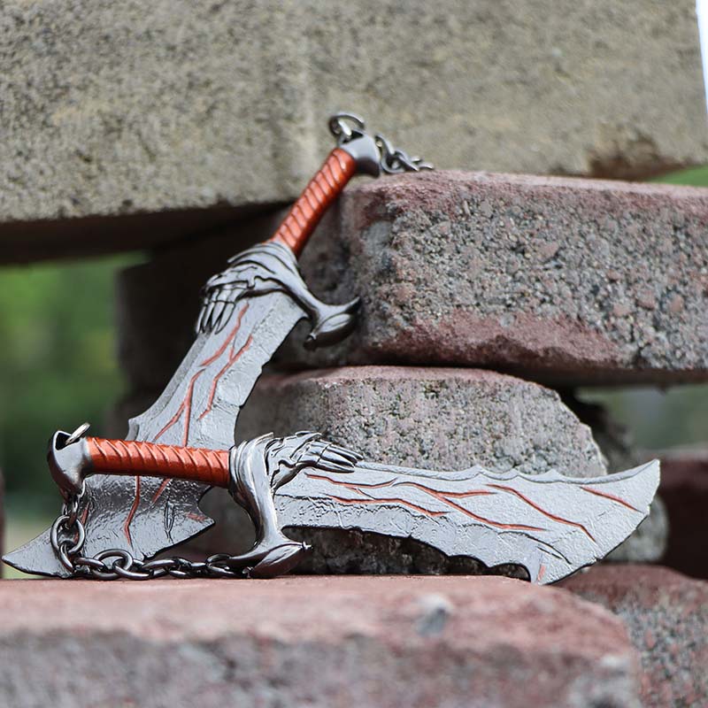 Kratos Classic Weapon Chaos Blades Metal Blunt Model