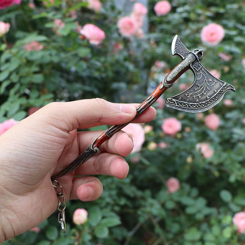 Kratos Leviathan Axe Metal Replica Display Model