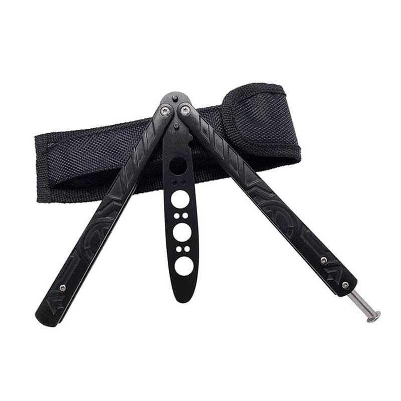 High-End OW Game Peripheral Stainless Steel Butterfly Knife Model